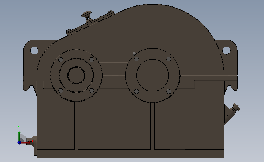 齿轮减速机 3D模型SolidWorks三维设计图