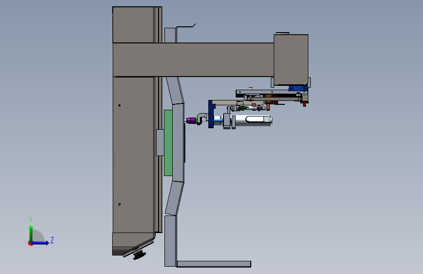 创维电视机壳打螺丝机、非标自动化锁螺丝机设备 3D模型SolidWorks三维设计图