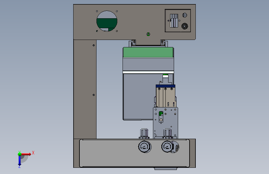 创维电视机壳打螺丝机、非标自动化锁螺丝机设备 3D模型SolidWorks三维设计图