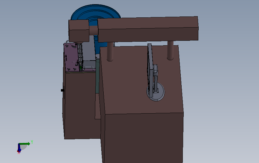 打标机自动上料系统 3D模型SolidWorks三维设计图