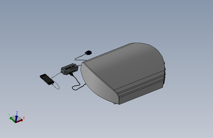 iPhone信号转换头 3D模型SolidWorks三维设计图