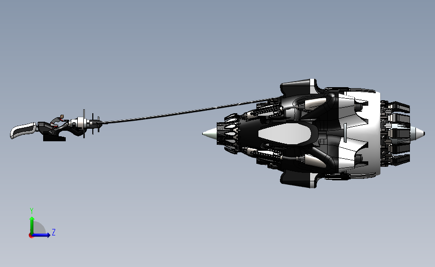 《星球大战:前传》虚幻4引擎赛车 3D模型SolidWorks三维设计图
