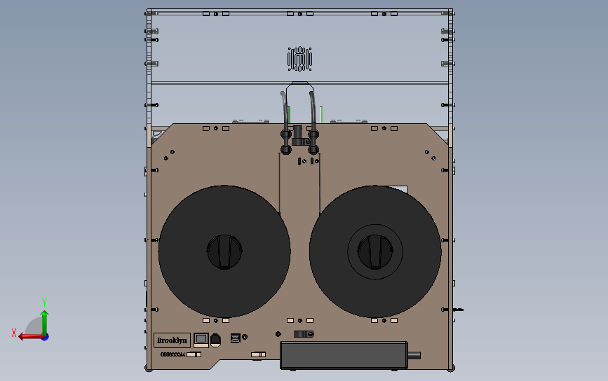 makerbot3D打印机详细设计图 3D模型SolidWorks三维设计图
