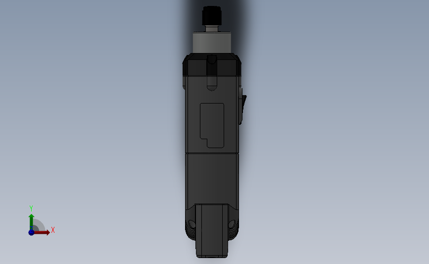 Kress-1050奇利刻模机铣削主轴 3D模型SolidWorks三维设计图