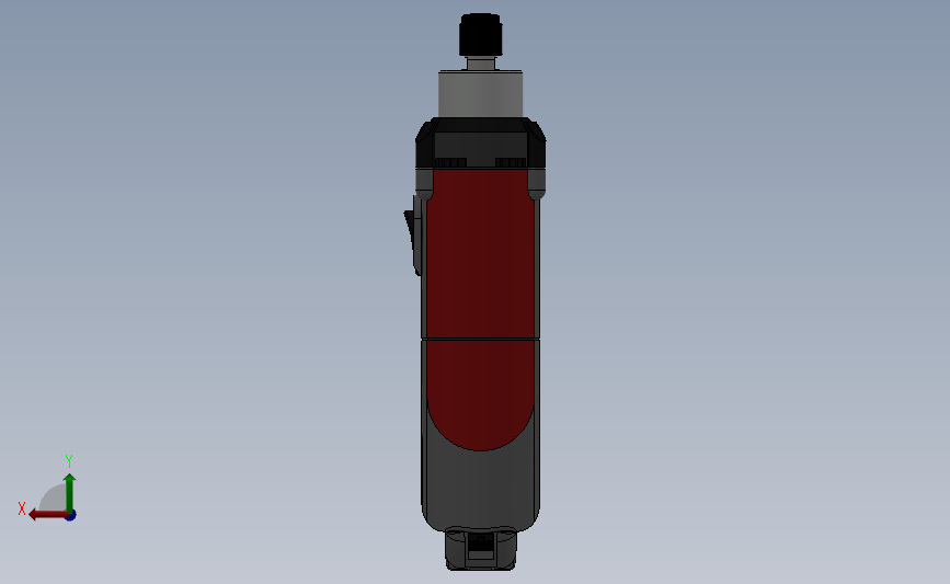 Kress-1050奇利刻模机铣削主轴 3D模型SolidWorks三维设计图