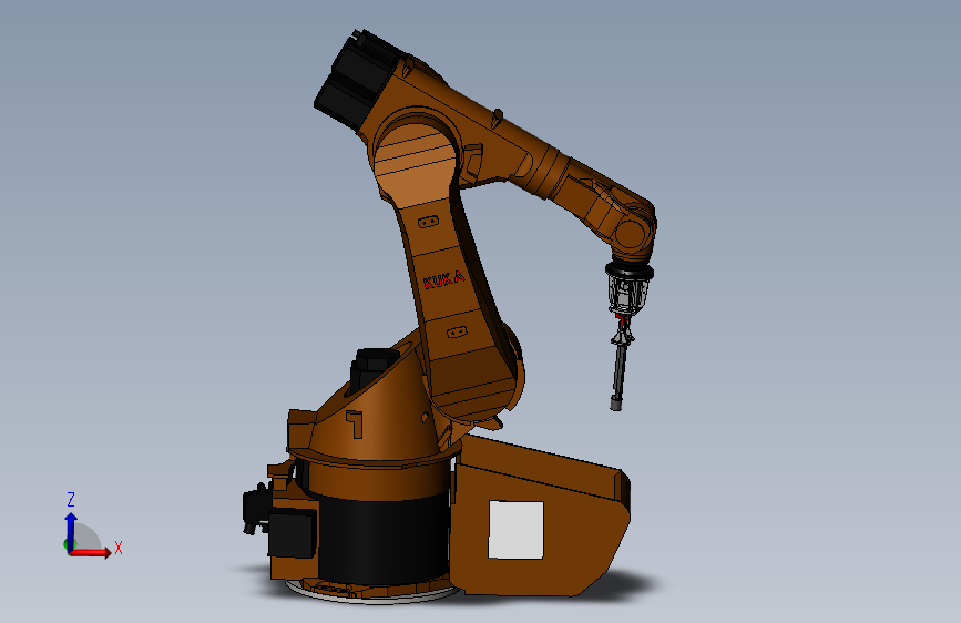 KUka机器人 3D模型SolidWorks三维设计图