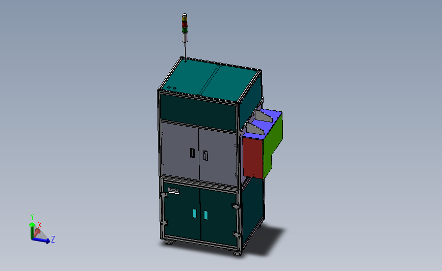 PCBA板自动锁螺丝机+BOM清单 在线式自动上下料锁螺丝机3D模型SolidWorks三维设计图