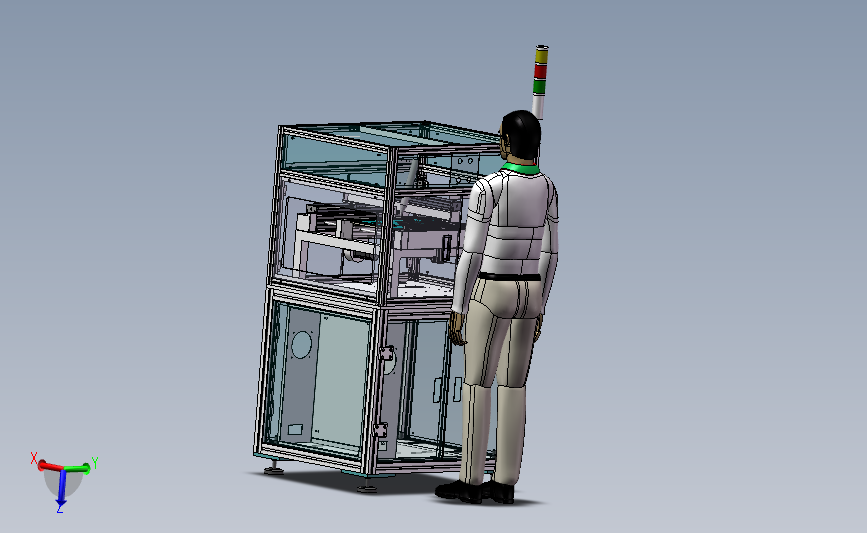 PCB板产线全自动点胶模型 3D模型SolidWorks三维设计图