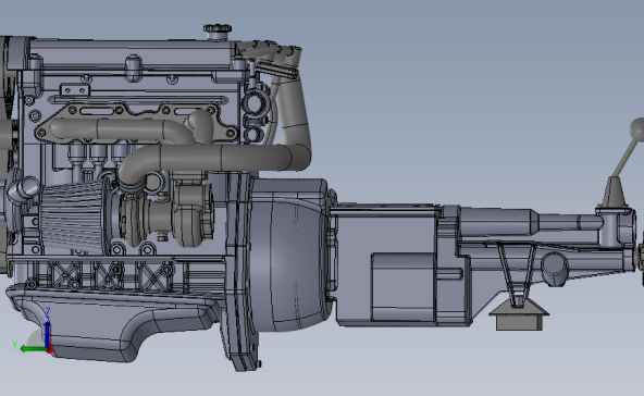 LoCost跑车（低价跑车）SW模型 3D模型SolidWorks三维设计图