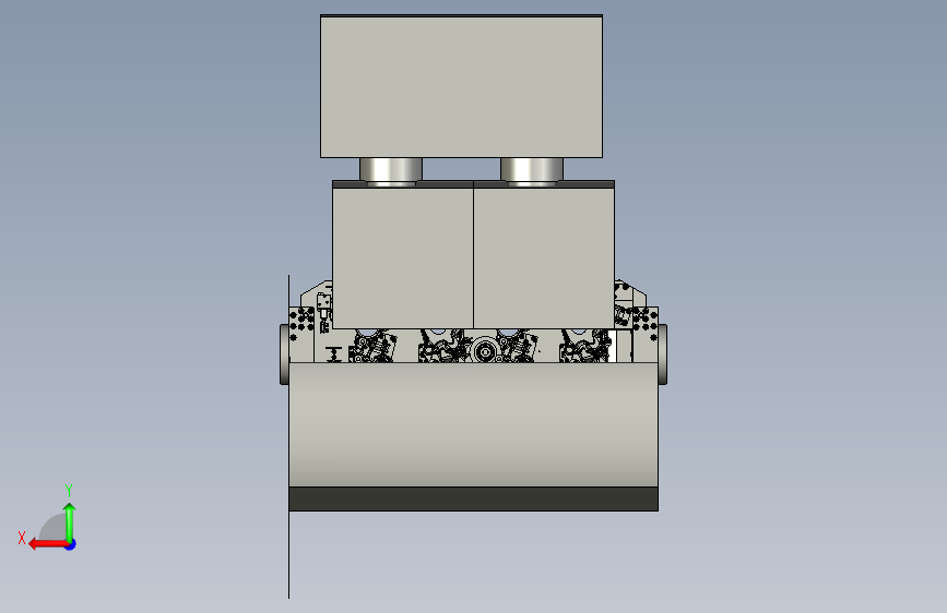 转向节四轴夹具 3D模型SolidWorks三维设计图
