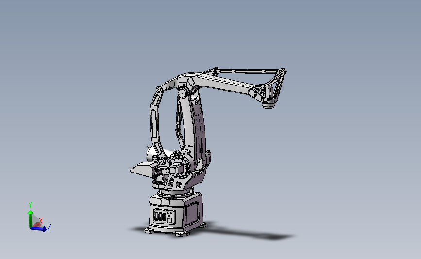SRB300码垛机器人（SW设计） 3D模型SolidWorks三维设计图