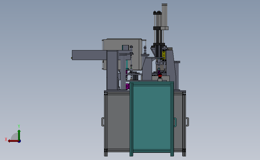 转盘式膨胀阀磁芯组装机(空调配件装配) 3D模型SolidWorks三维设计图
