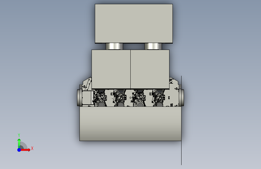 转向节四轴夹具 3D模型SolidWorks三维设计图
