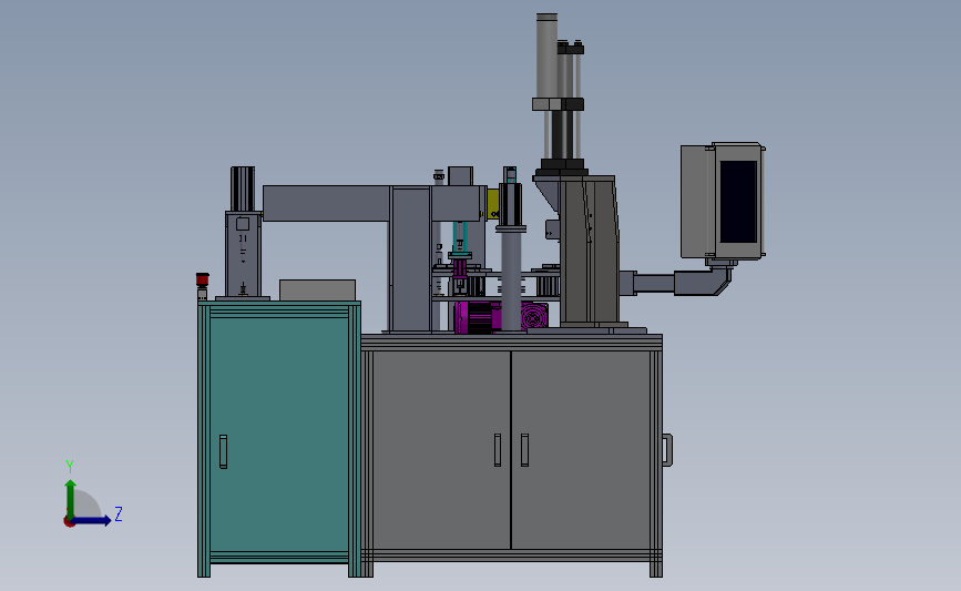 转盘式膨胀阀磁芯组装机(空调配件装配) 3D模型SolidWorks三维设计图