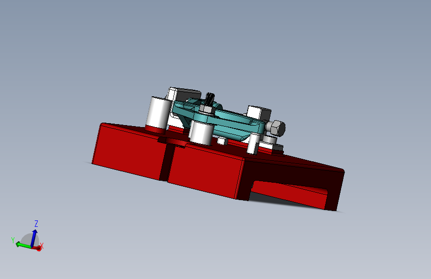转速器盘夹具设计3D模型SolidWorks三维设计图