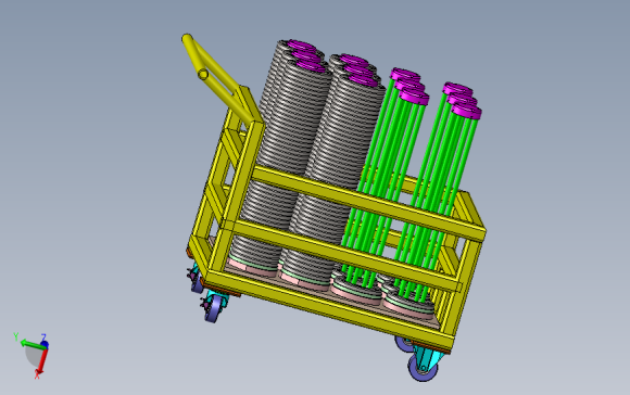 转盘上料机3D模型SolidWorks三维设计图