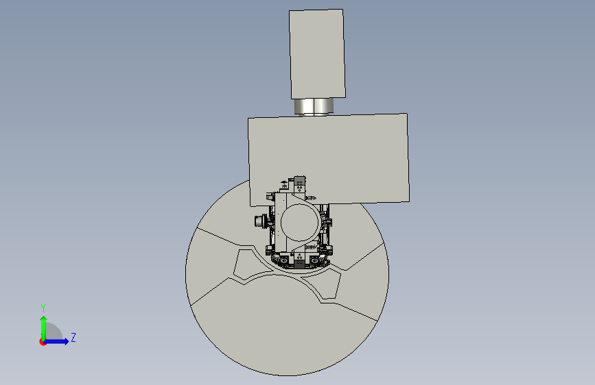 转向节四轴夹具 3D模型SolidWorks三维设计图