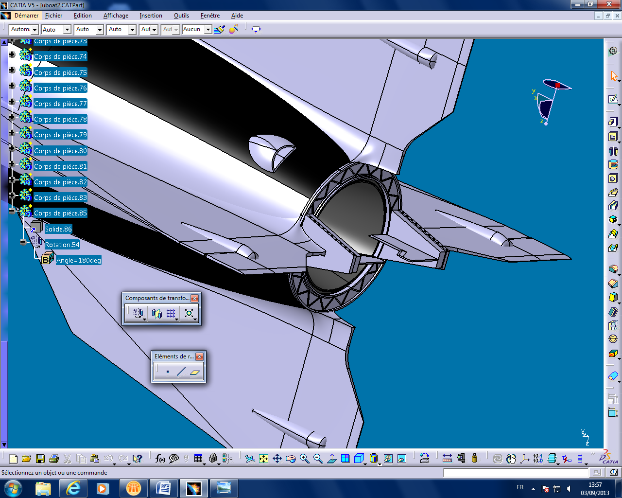V2火箭模型 3D模型SolidWorks三维设计图