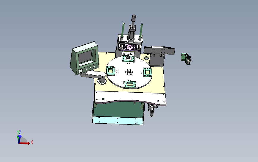自动电器盒安装机 3D模型SolidWorks三维设计图