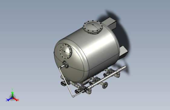 自动阀门仪表模型 3D模型SolidWorks三维设计图