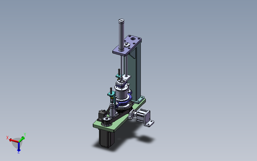 自动焊接机3D模型SolidWorks三维设计图