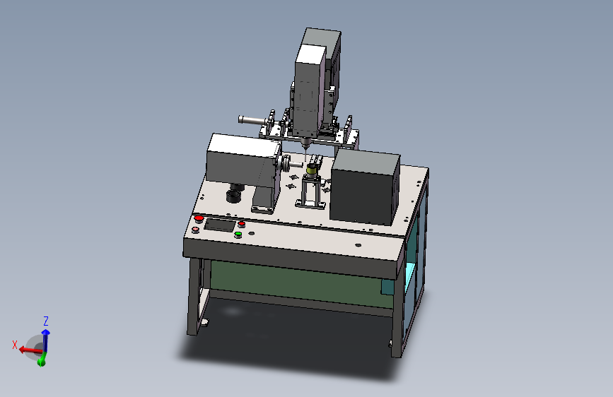 自动化马达转子去毛刺设备(BOM清单+完整套图)3D模型SolidWorks三维设计图