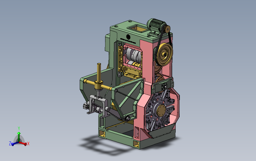 自动化瓷砖制作机3D模型SolidWorks三维设计图