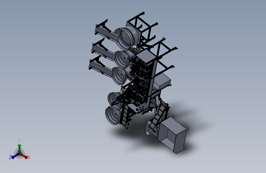 自动化组装机（成熟设备） 3D模型SolidWorks三维设计图