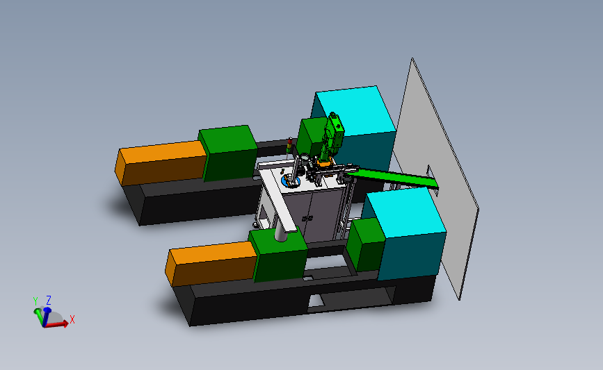 自动切料头组装超声波焊接机 3D模型SolidWorks三维设计图
