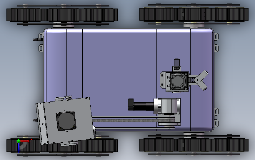 自动营救机器人 3D模型SolidWorks三维设计图