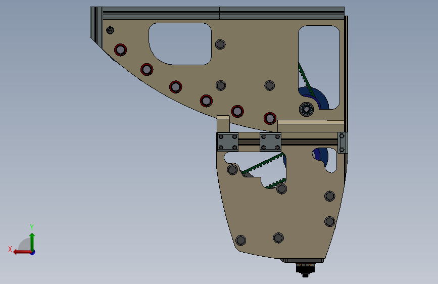 自动组装机3D模型SolidWorks三维设计图