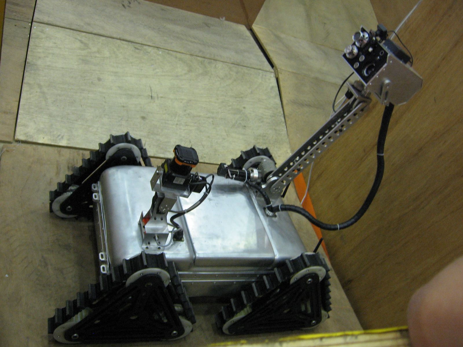 自动营救机器人 3D模型SolidWorks三维设计图