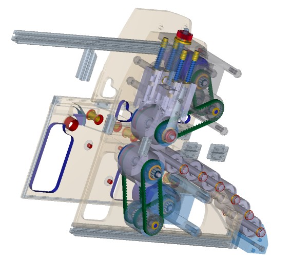自动组装机3D模型SolidWorks三维设计图