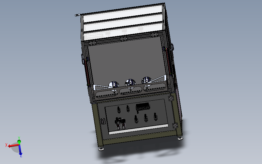 自动螺母铆接机(SW设计)3D模型SolidWorks三维设计图