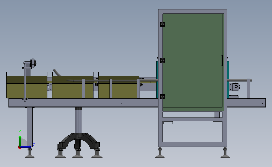 自动装箱封箱包装机装箱机3D模型SolidWorks三维设计图
