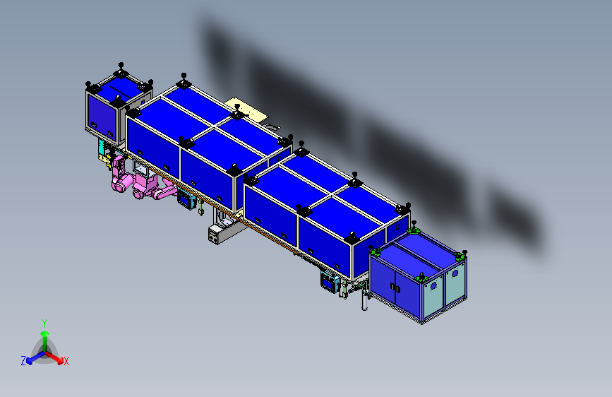 组装焊接机 3D模型SolidWorks三维设计图 ProE Creo Elements设计