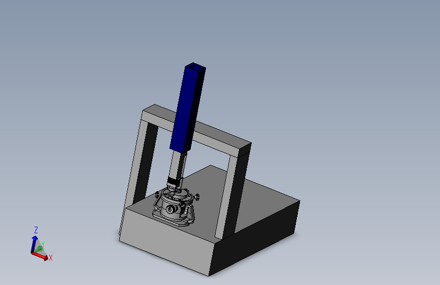 旋转式测量设备3D模型SolidWorks三维设计图SolidEdge设计