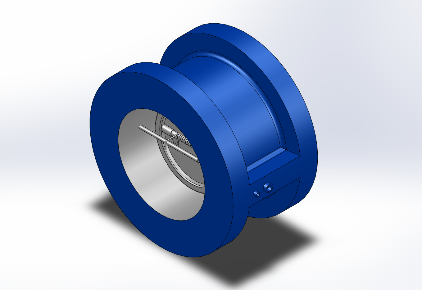 7款H76HYF-CLASS1500对夹双板止回阀