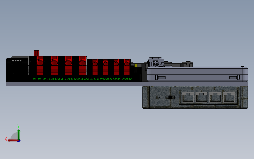 小型叉车 3D模型SolidWorks三维设计图