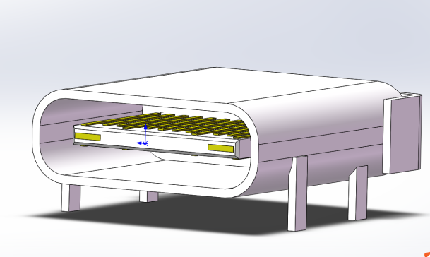 USB3.1 TYPE-C 母接口
