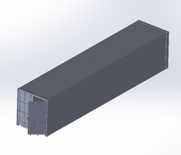 40 带滑动门的ft集装箱Container 40ft