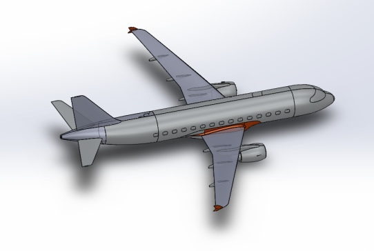 空客飞机模型下载