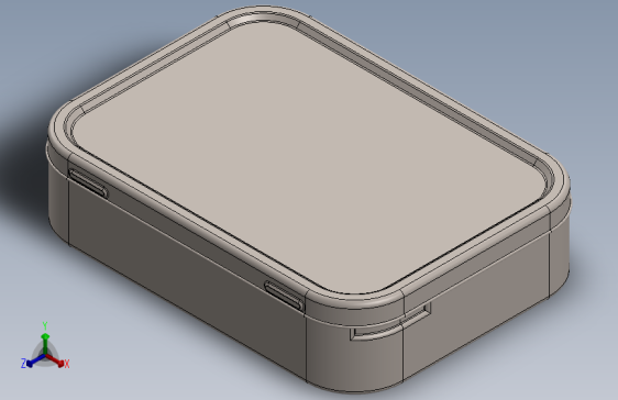 烟草盒 3D模型SolidWorks三维设计图