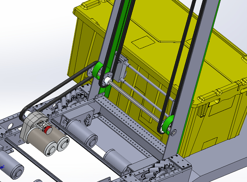 小型叉车 3D模型SolidWorks三维设计图