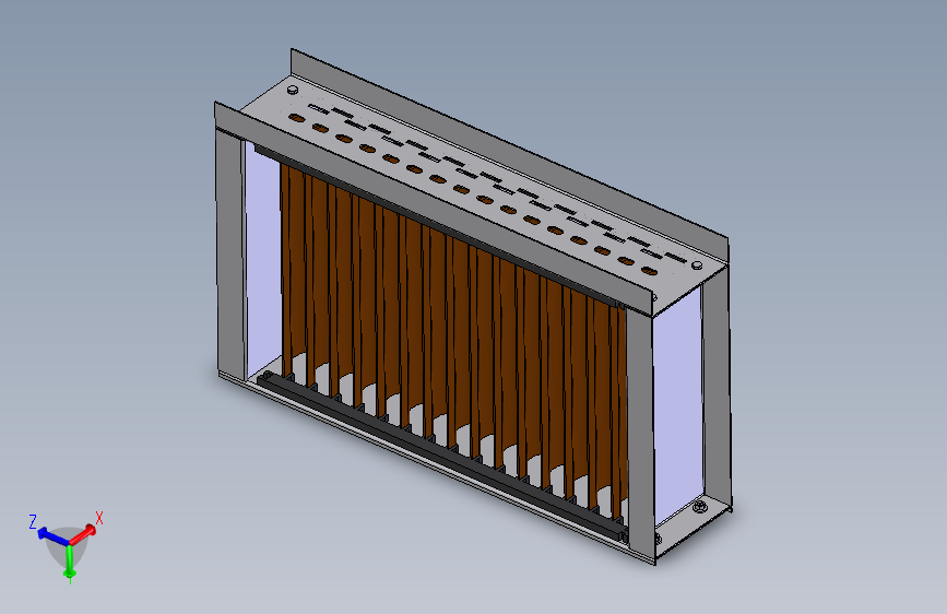 液滴分离器 3D模型SolidWorks三维设计图