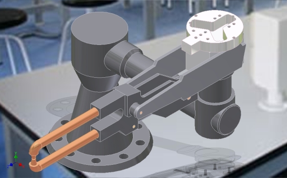 摇臂式点焊机 3D模型SolidWorks三维设计图