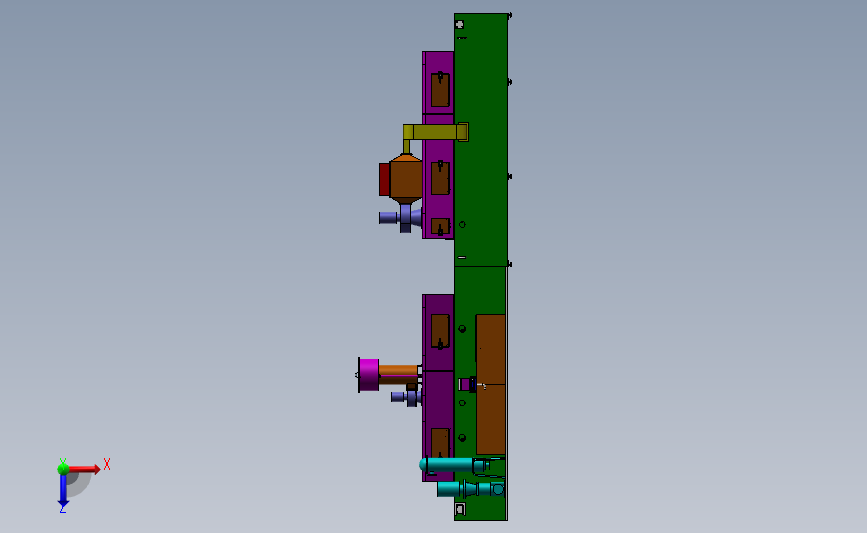 压铸件清洗机3D模型SolidWorks三维设计图