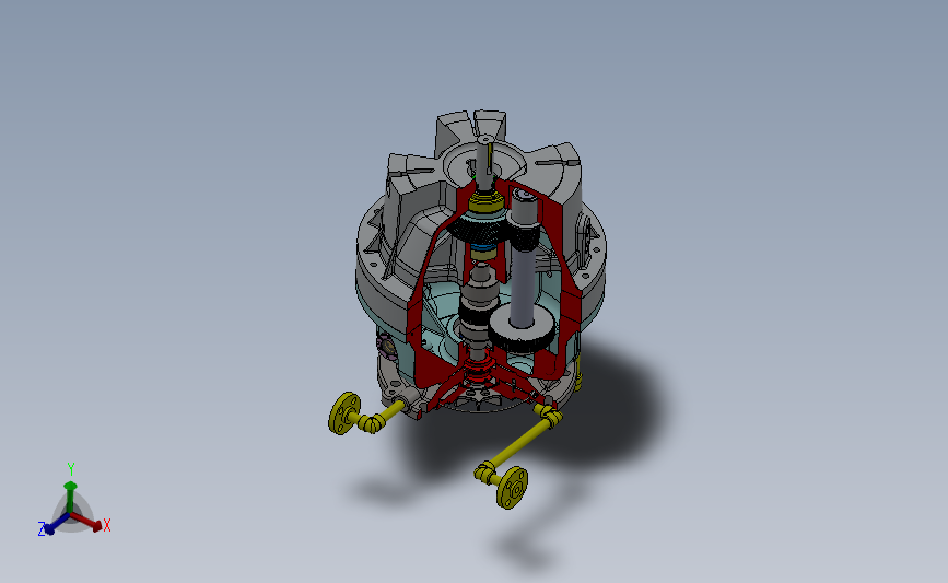 油泵 3D模型SolidWorks三维设计图