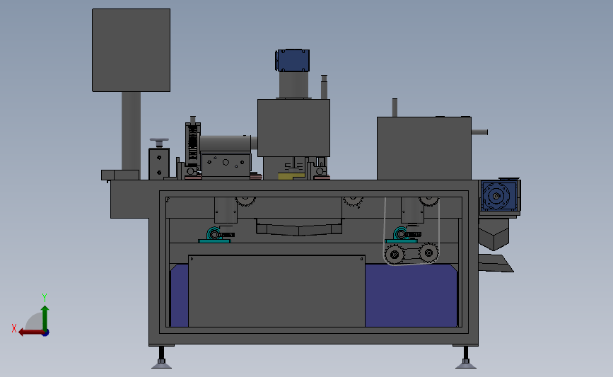 异形木板滚涂机(非标异型机)3D模型SolidWorks三维设计图