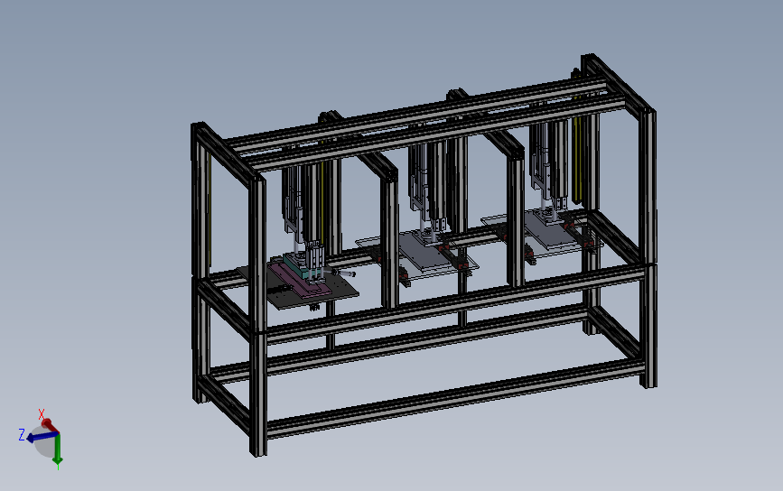 泄漏测试机 3D模型SolidWorks三维设计图